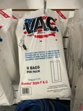 V.A.C.  Vacuum Bags