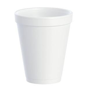 Dart White Foam Cup