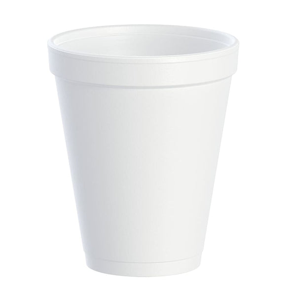 Dart White Foam Cup