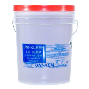 Uni-Kem Low Temp Liquid Dish Detergent