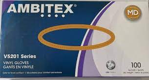 Ambitex V5201 Series Vinyl Gloves