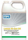 MPC Hi-Con 64 Neutral Disinfectant- Lemon